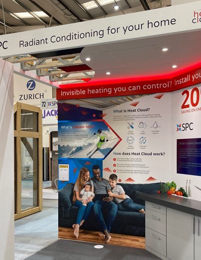 Heat Cloud stand at the NSBRC