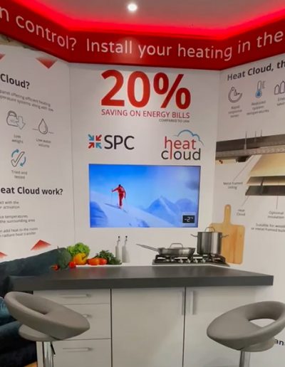 SPC Heat Cloud stand at the NSBRC