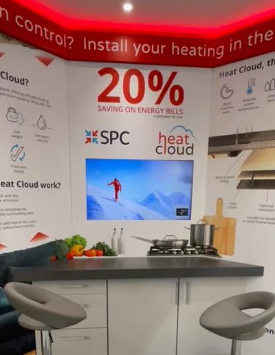 Heat Cloud stand at the NSBRC
