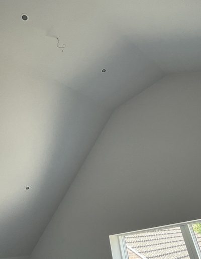 Heat Cloud installed in Berkshire House - Plastered walls