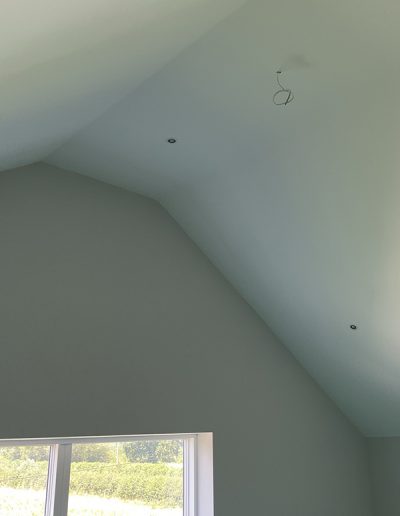 Heat Cloud installed in Berkshire House - Plastered walls