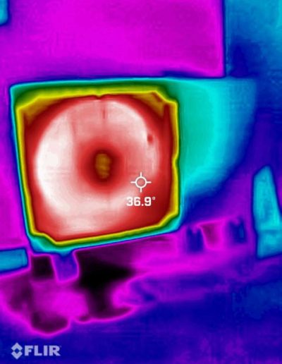 SPC Heat Cloud installed in Berkshire Home - infrared pictures