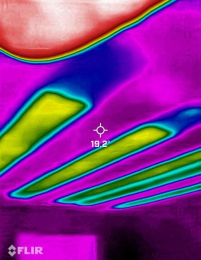 SPC Heat Cloud installed in Berkshire Home - infrared pictures