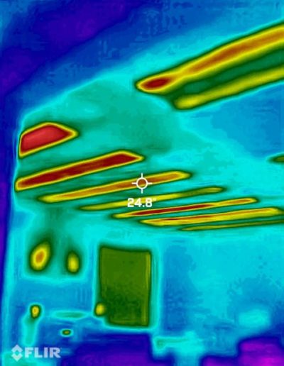 SPC Heat Cloud installed in Berkshire Home - infrared pictures