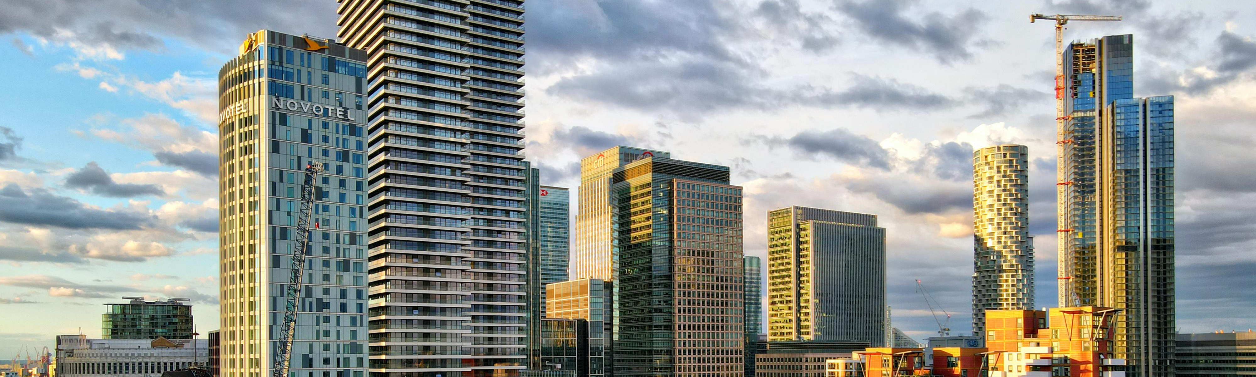 Highrise buildings in large city